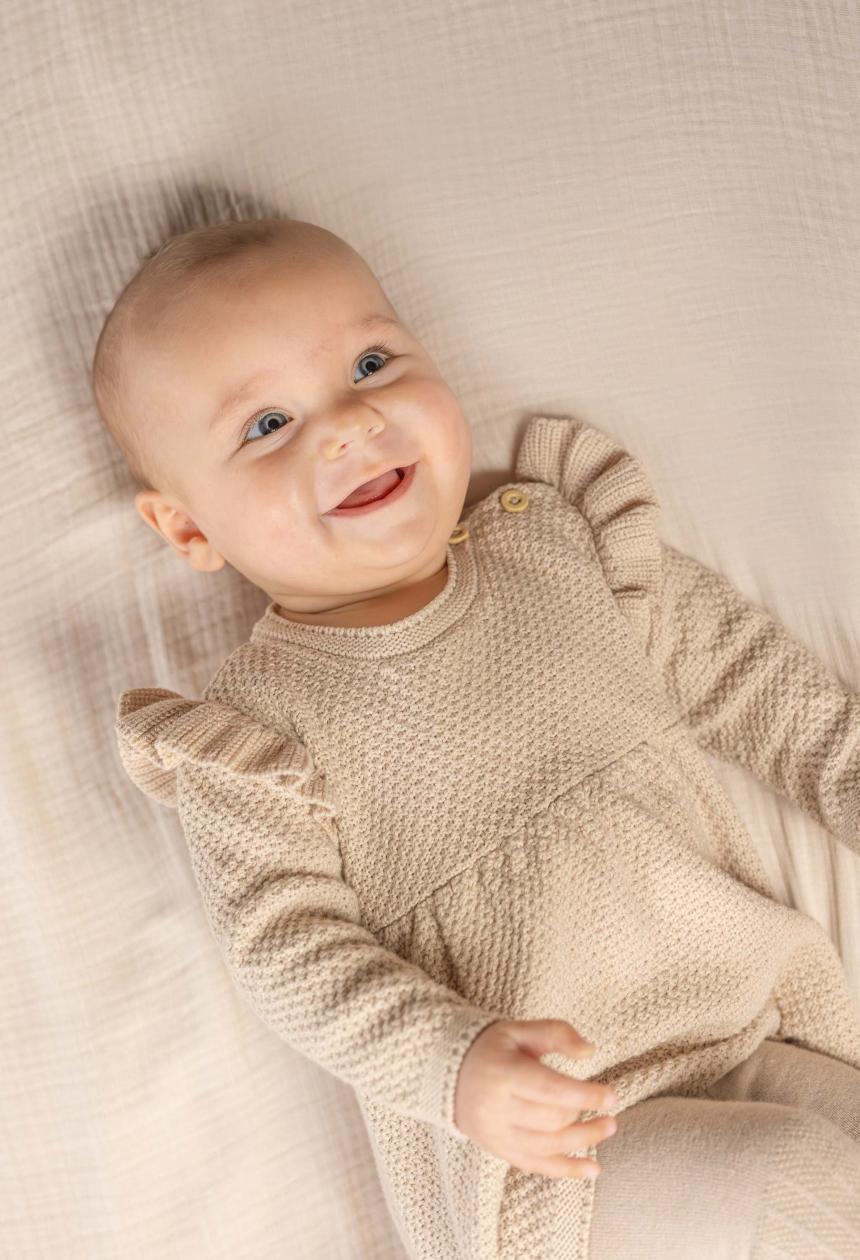 Dress Little Dutch baby bunny sand